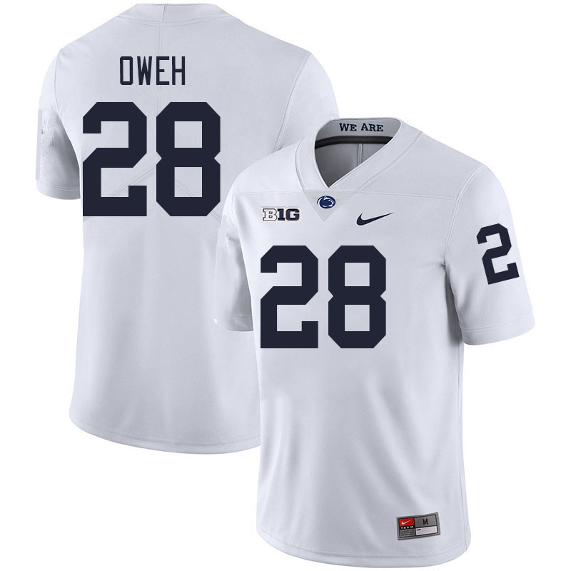 Penn State Nittany Lions #28 Odafe Oweh College Football Jerseys Stitched Sale-White